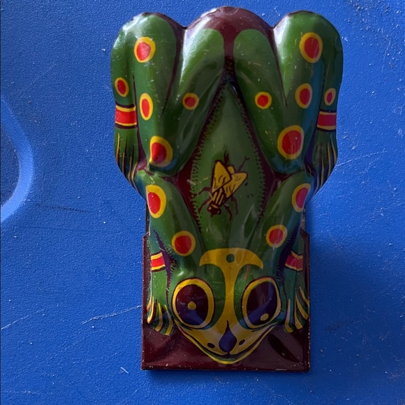 Colorful Metal Frog Wall Art - Picture 1 of 2